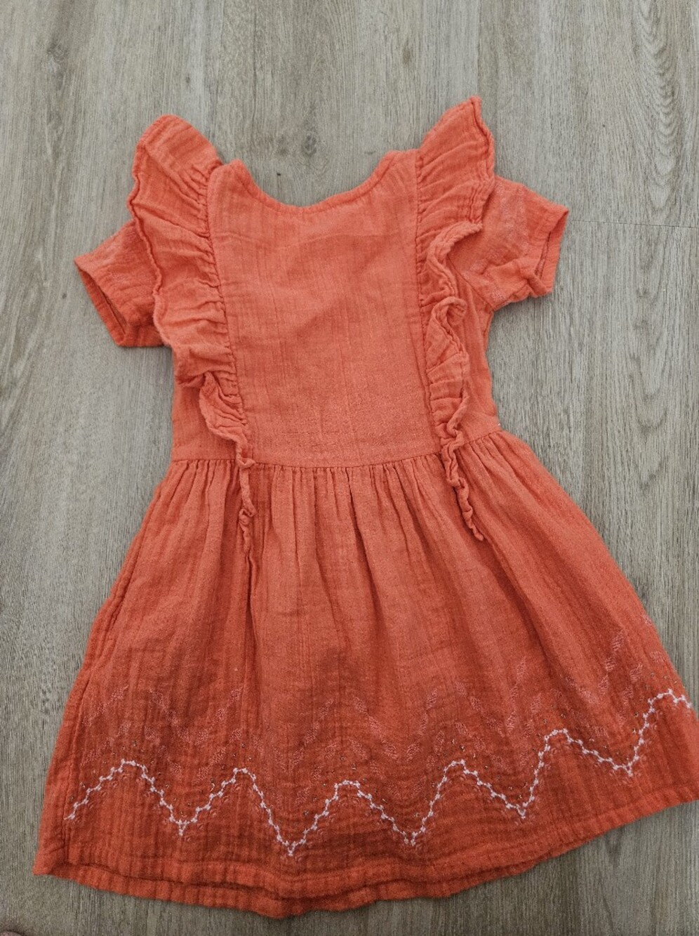Carrement Beau Orange Dress (Size 4)